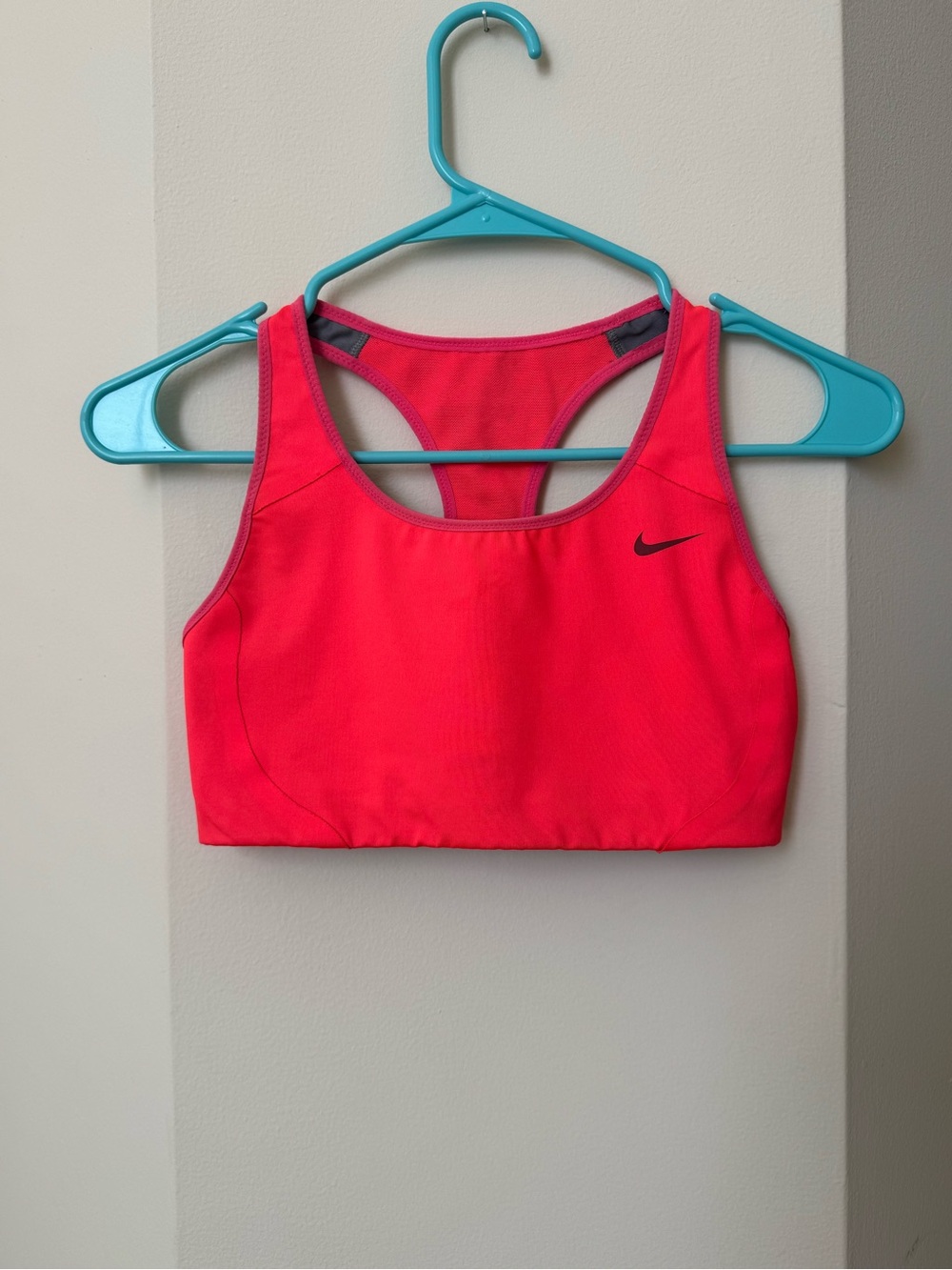 Nike Hot Pink Racerback Sports Bra